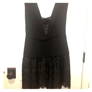 BCBG black dress, size 8, never worn
